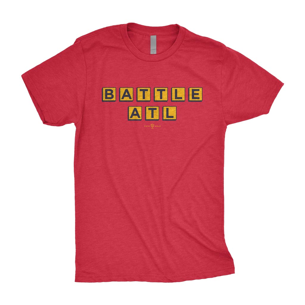 Battle ATL Shirt | Atlanta Baseball RotoWear Design