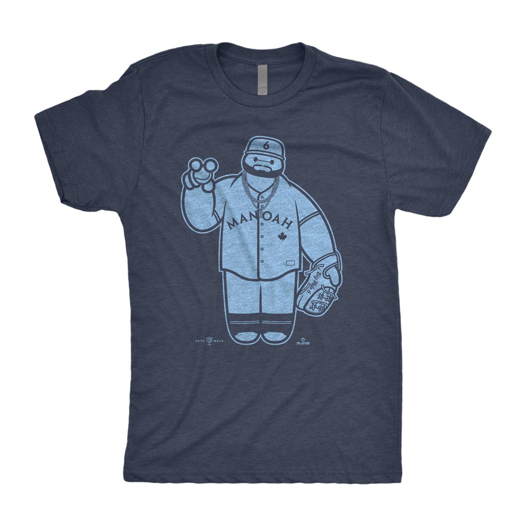 Tシャツ・カットソー RONRON I RR BEAR CRACK OVER FIT T SHIRT BLUE RR25BST1439BL Canada Collection | RotoWear