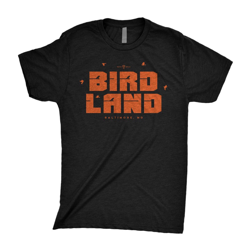 Shirts  Baltimore Orioles Tee Mens Medium Birdland Power Co Mlb T