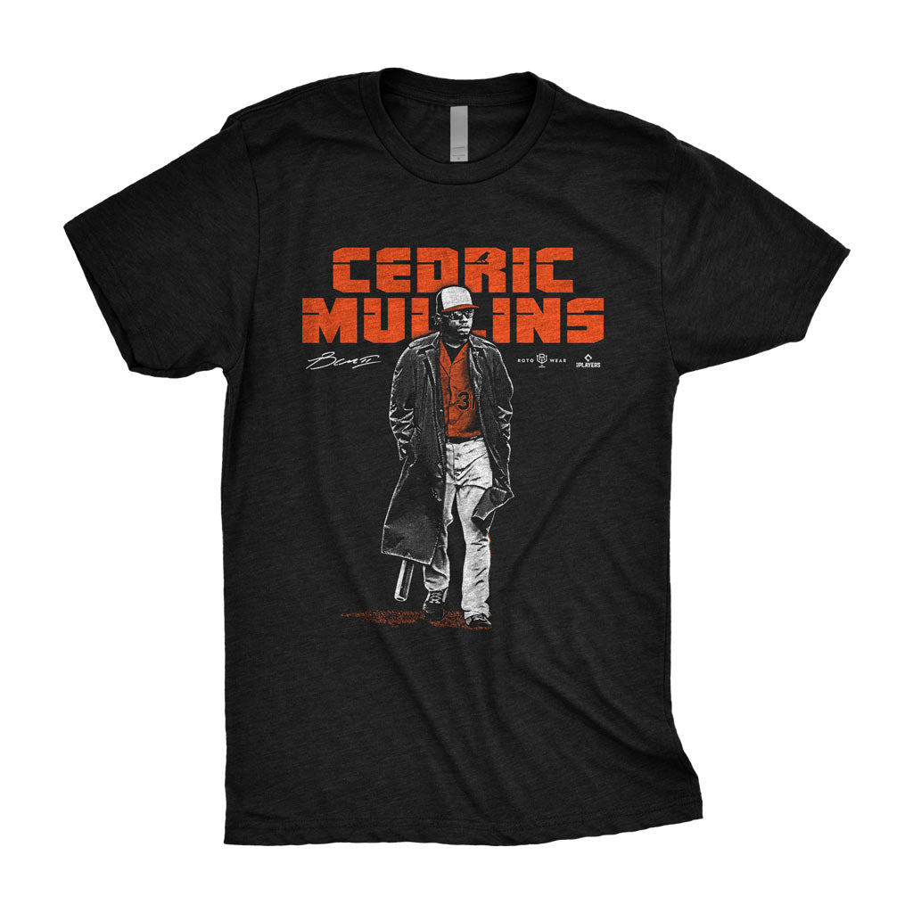 Women's Cedric Mullins Name & Number T-Shirt - Orange - Tshirtsedge