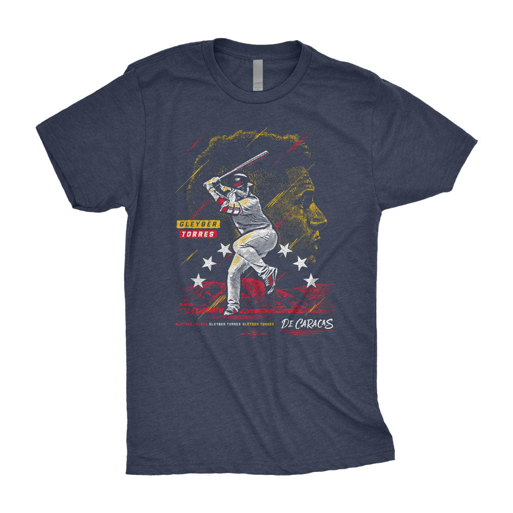 De Caracas Shirt | Gleyber Torres New York Venezuela Baseball MLBPA RotoWear