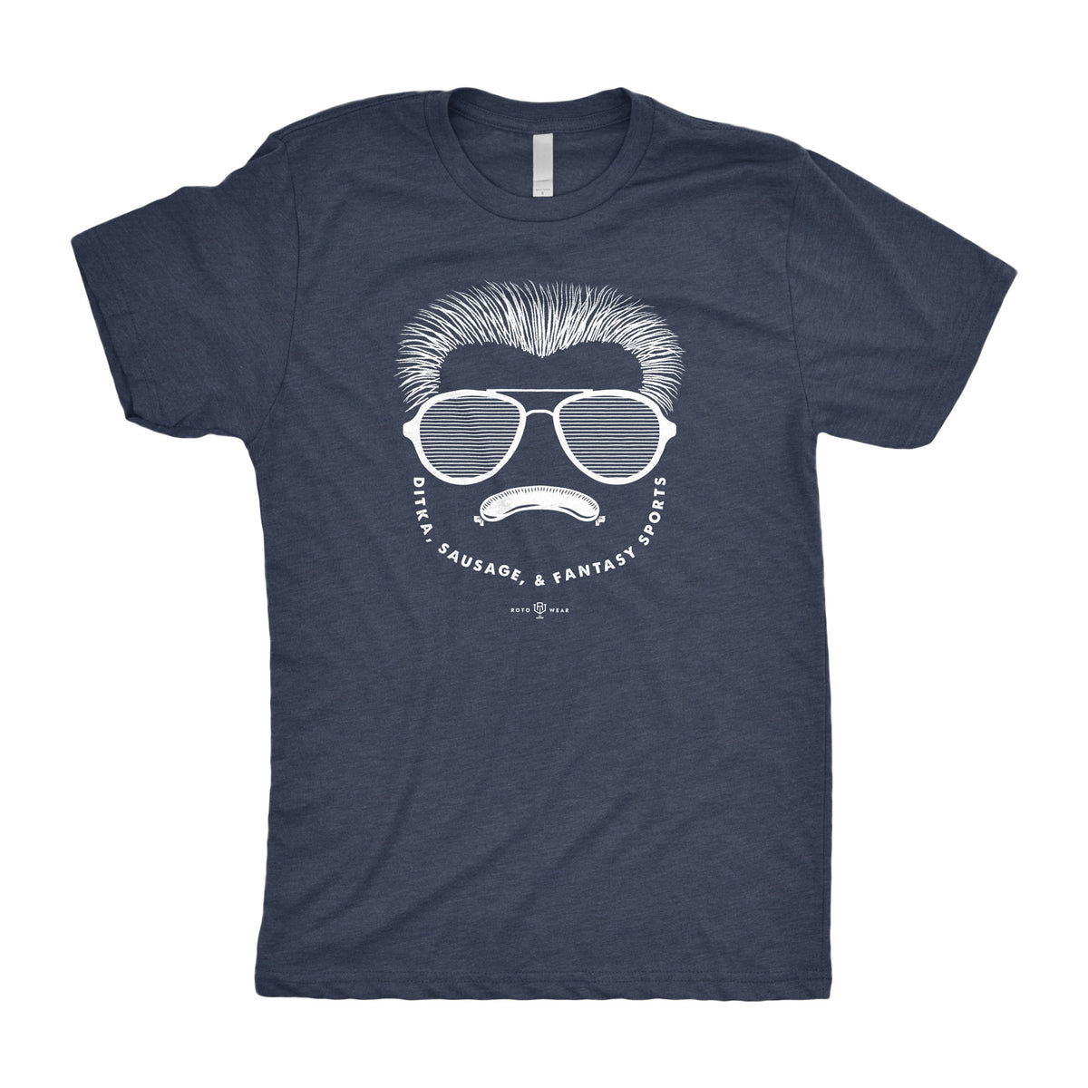 Ditka, Sausage, &amp; Fantasy Sports Podcast T-Shirt