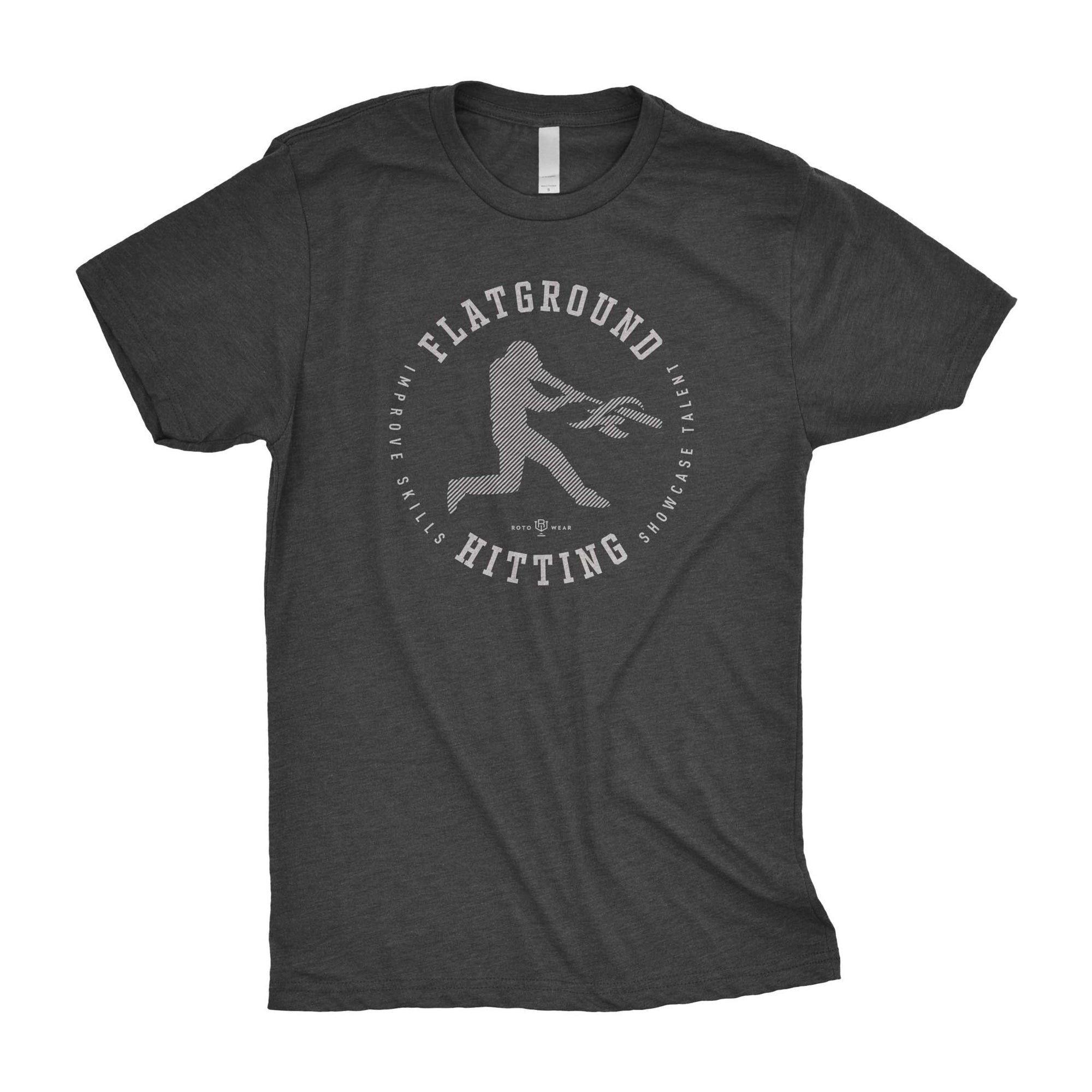 FlatGround Hitting T-Shirt | RotoWear x Pitching Ninja Baseball Apparel
