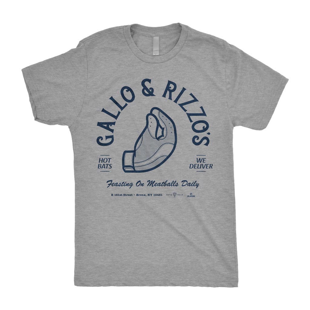 Gallo &amp; Rizzo’s Shirt | Joey Gallo Anthony Rizzo Bronx New York Italian Pinched Fingers Emoji Baseball RotoWear