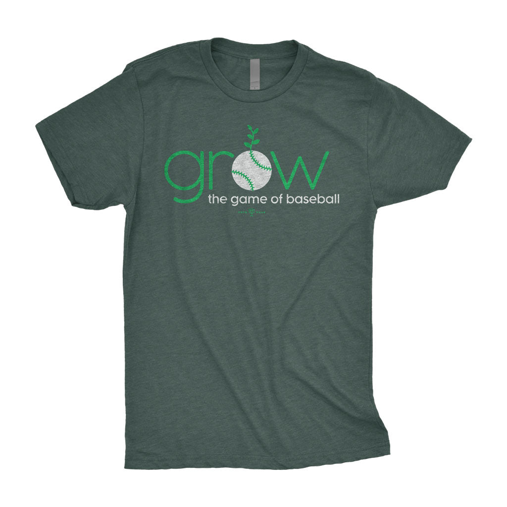 Grow The Game Of Baseball Shirt | Original RotoWear Design