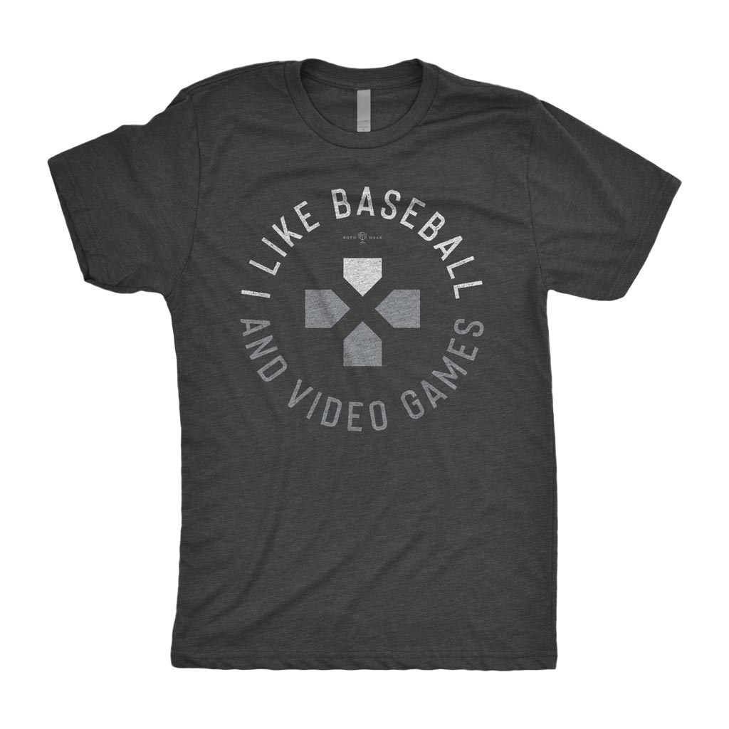 I Like Baseball And Video Games T-Shirt
