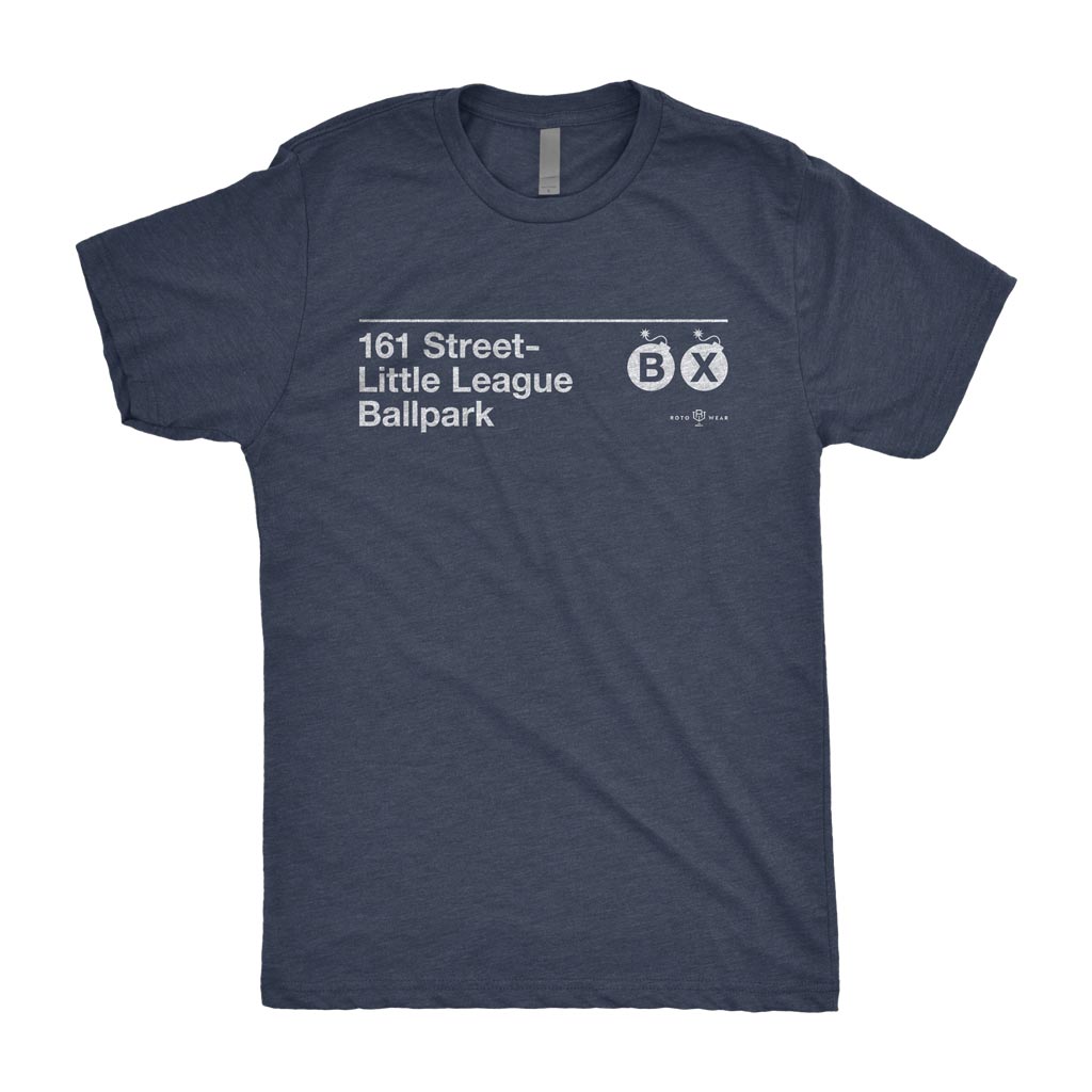 Little League Ballpark Shirt | New York Baseball 161 Street BX Bronx RotoWear Design