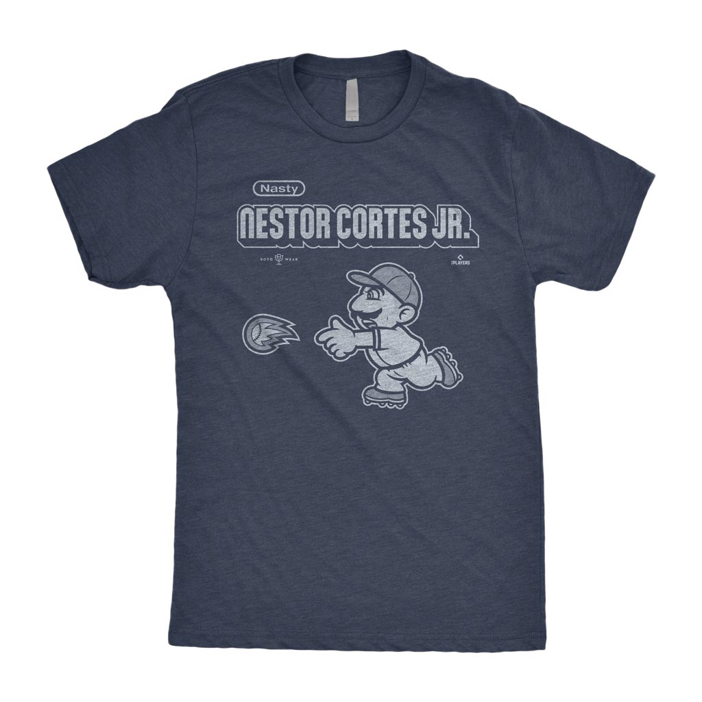 Nasty Nestor Shirt | Nestor Cortes Jr. New York Baseball Rotowear XL