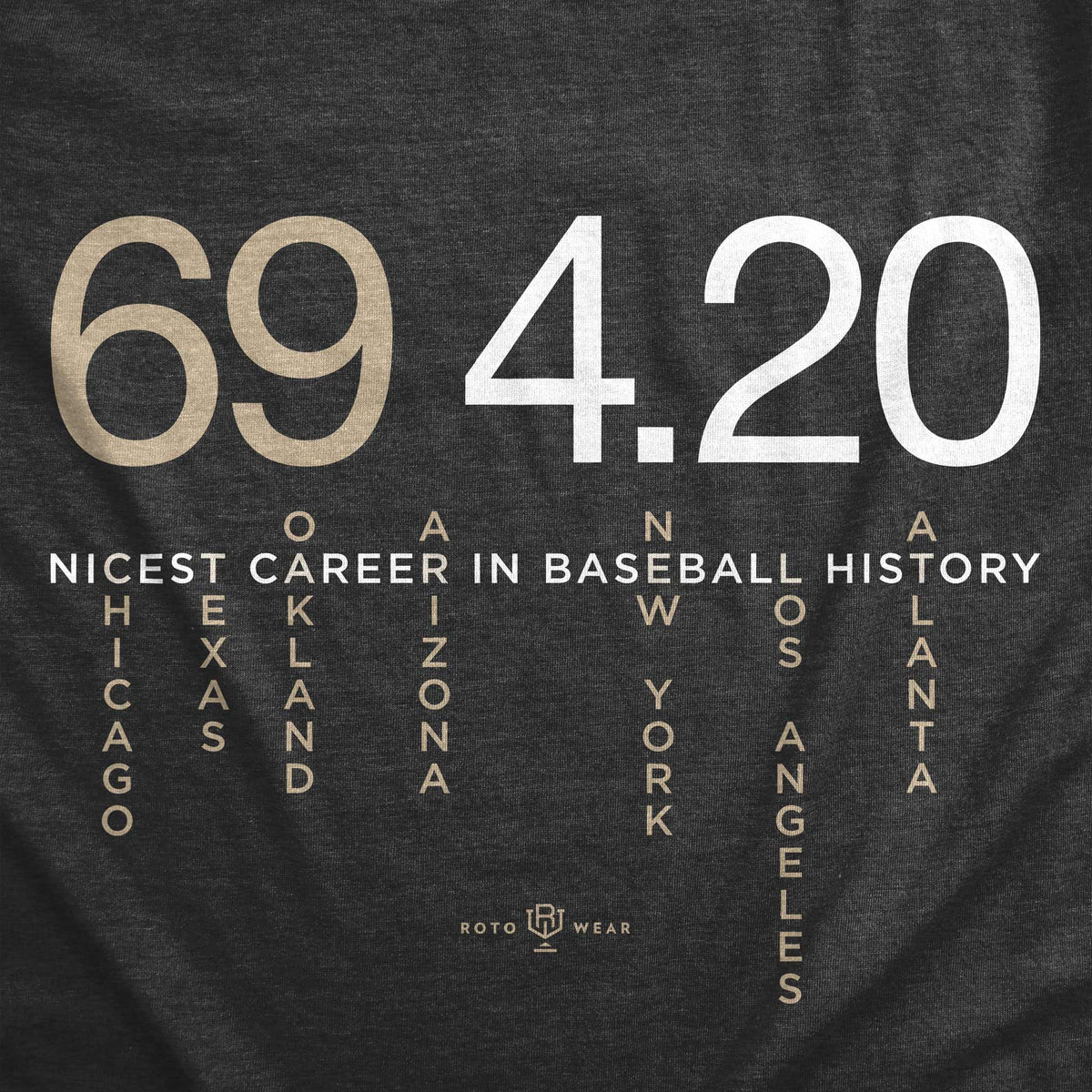 Nicest Career In Baseball History T-Shirt