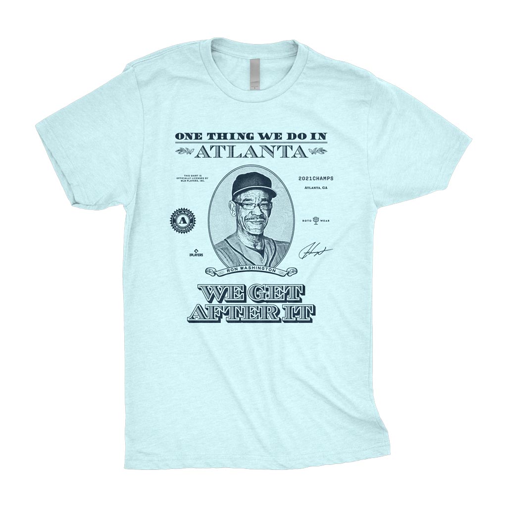 La Bestia Shirt | Ronald Acuña Jr. Too Small Atlanta Baseball Rotowear M