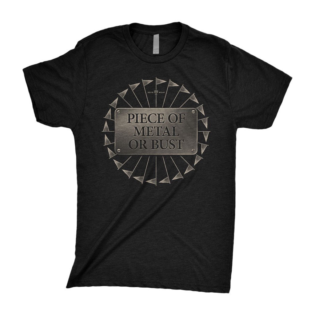 Pieces Of Metal Or Bust Shirt | Baseball RotoWear World Series Championship Design