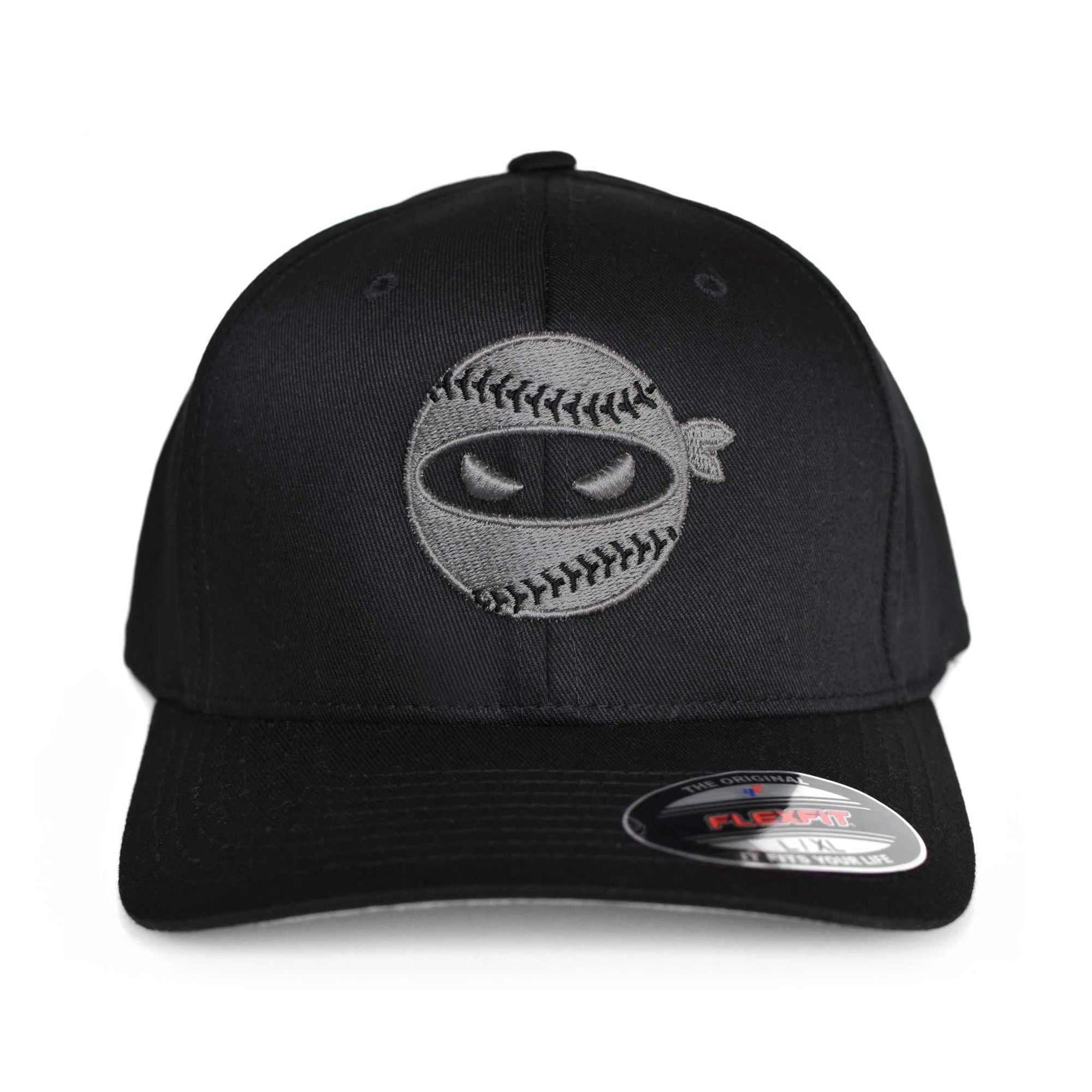 Pitching Ninja Flexfit Hat (Black)