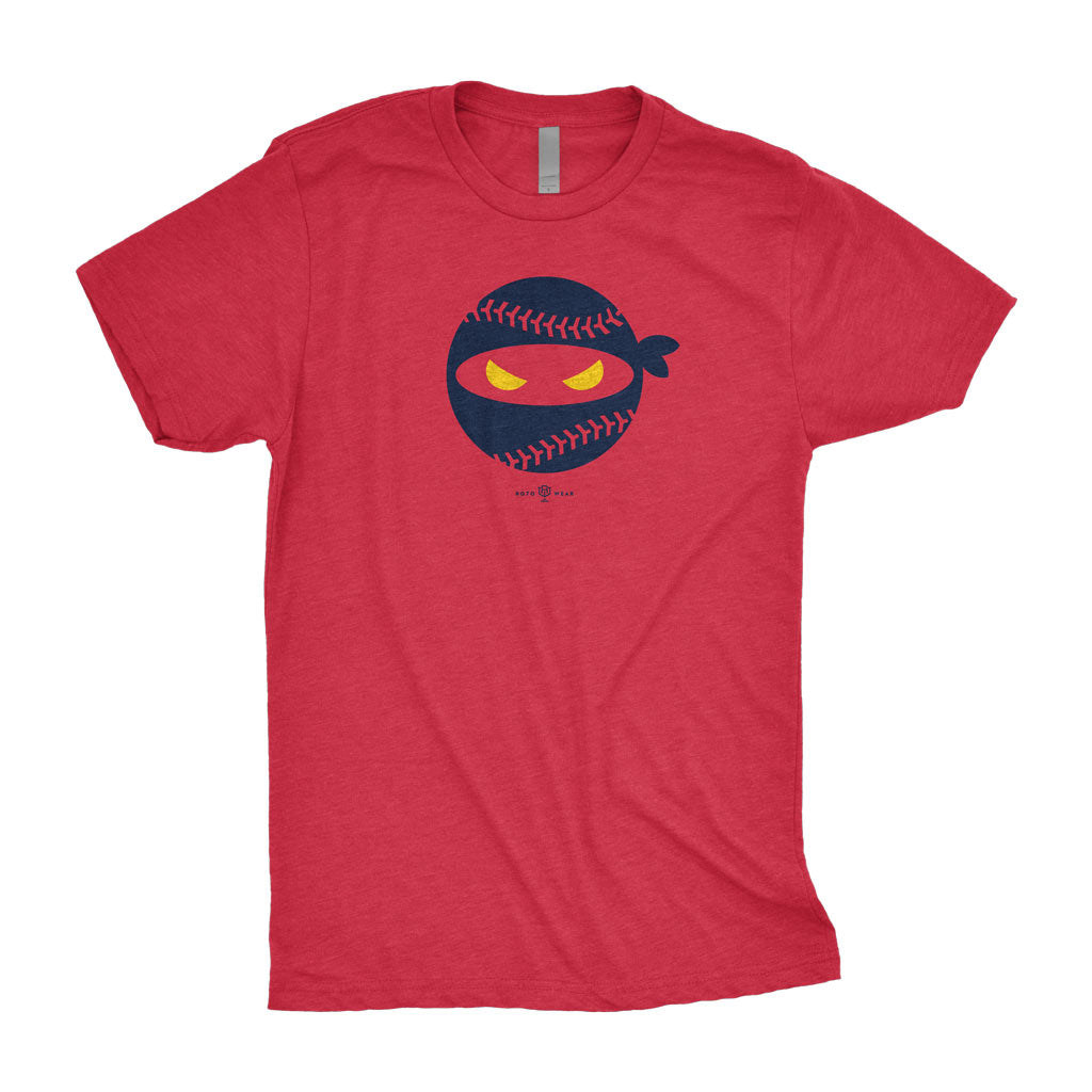 Pitching Ninja T-Shirt (Redbirds Edition)