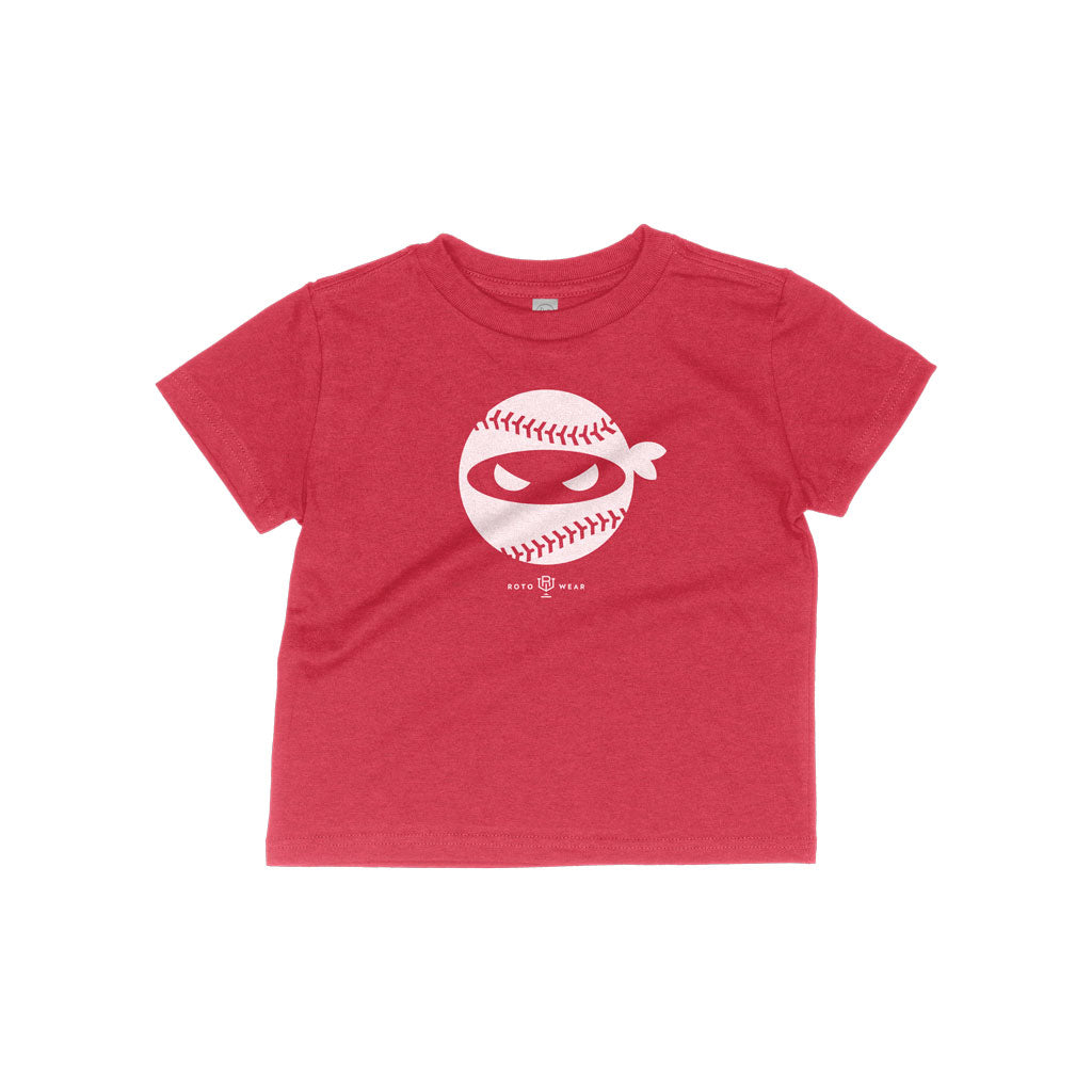 Pitching Ninja Toddler T-Shirt