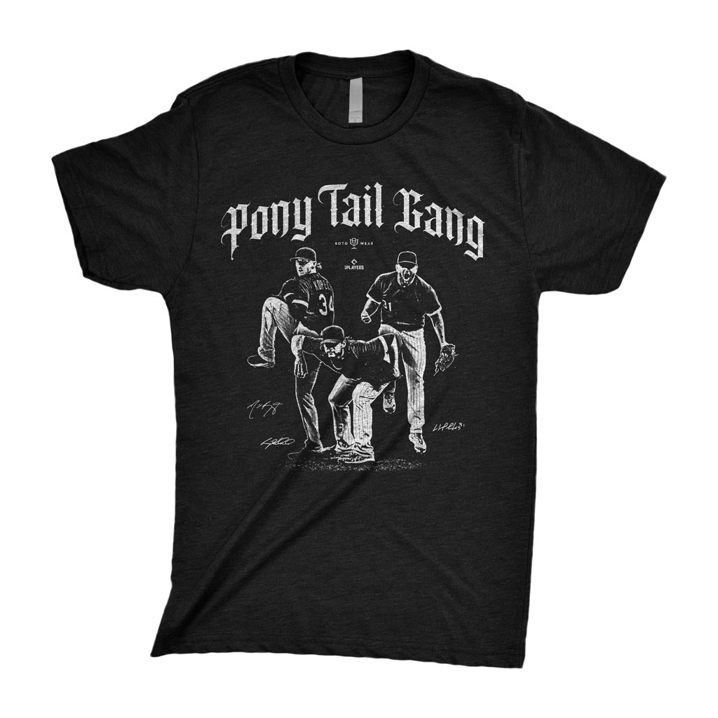 Pony Tail Gang Shirt | Liam Hendriks Michael Kopech Craig Kimbrel Chicago Baseball RotoWear