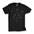 Numbers Game Shirt | Original Baseball RotoWear Design made up of 7 8 9 6 4 5 1 3 2 in the arrangement of baseball fielding positions