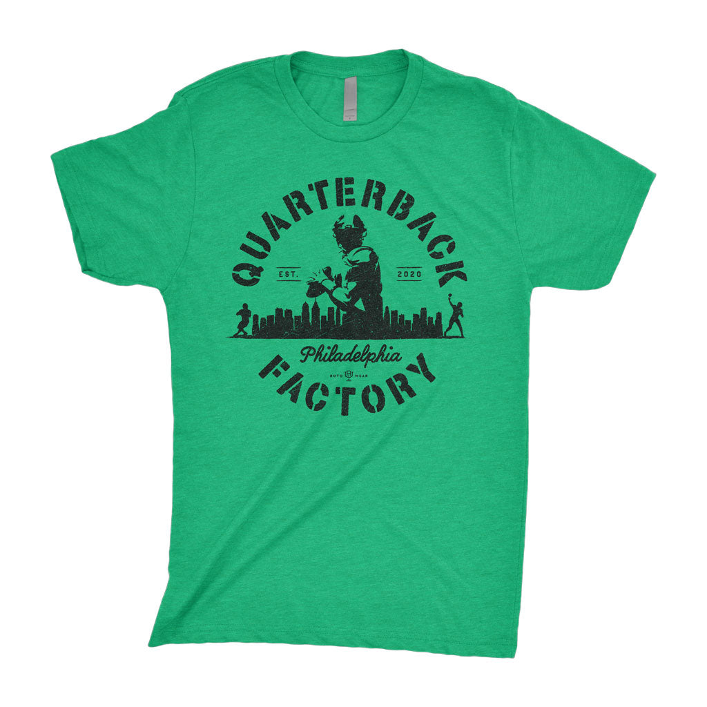 Quarterback Factory Shirt | Philadelphia Football RotoWear Design