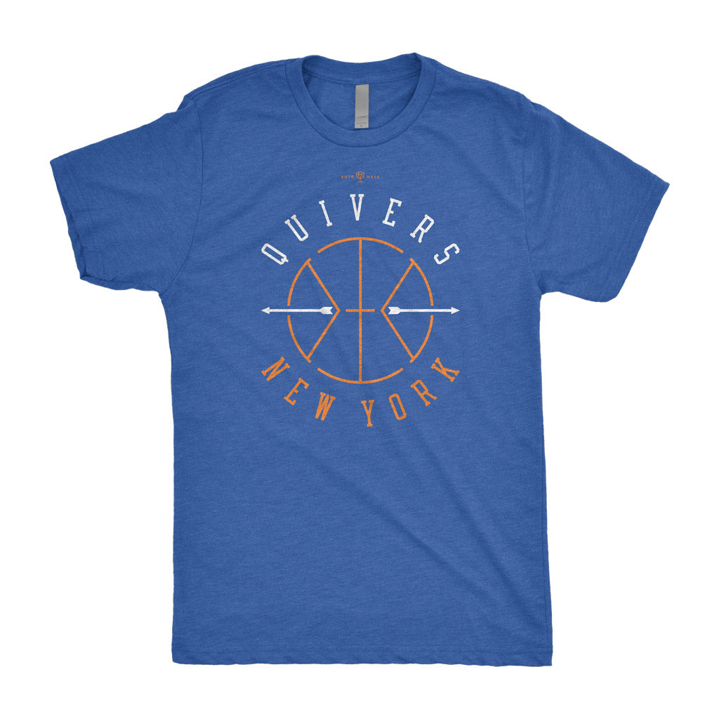 Quivers Shirt | New York Basketball Arrows Quickley Rivers RotoWear Design