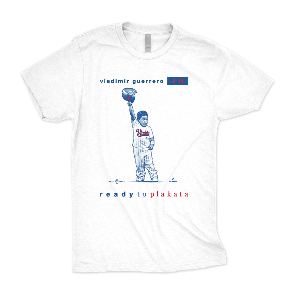 Ready To Plakata Shirt  Vladimir Guerrero Jr. Vladdy Toronto Baseball -  RotoWear