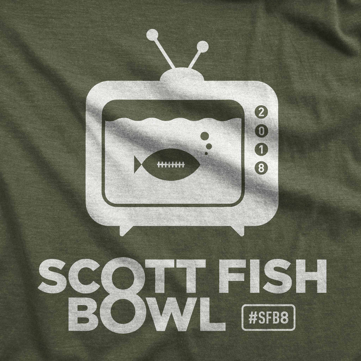 Scott Fish Bowl SFB8 T-Shirt (Military Green)