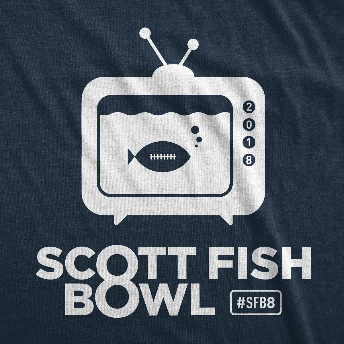 RotoWear’s Scott Fish Bowl men’s t-shirt for fantasy football managers is the official shirt of SFB8