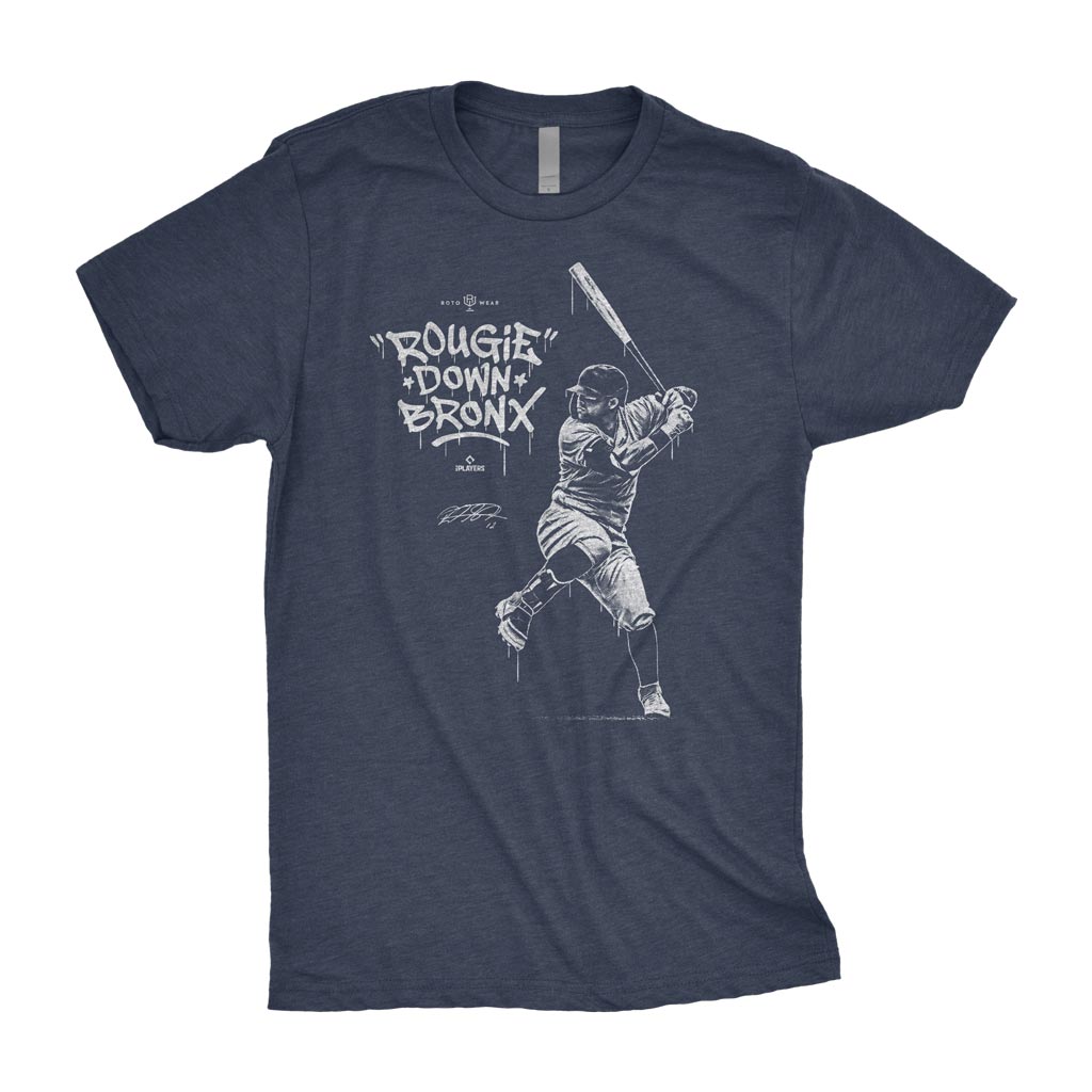 Rougie Down Bronx Shirt | Rougned Odor New York Baseball RotoWear