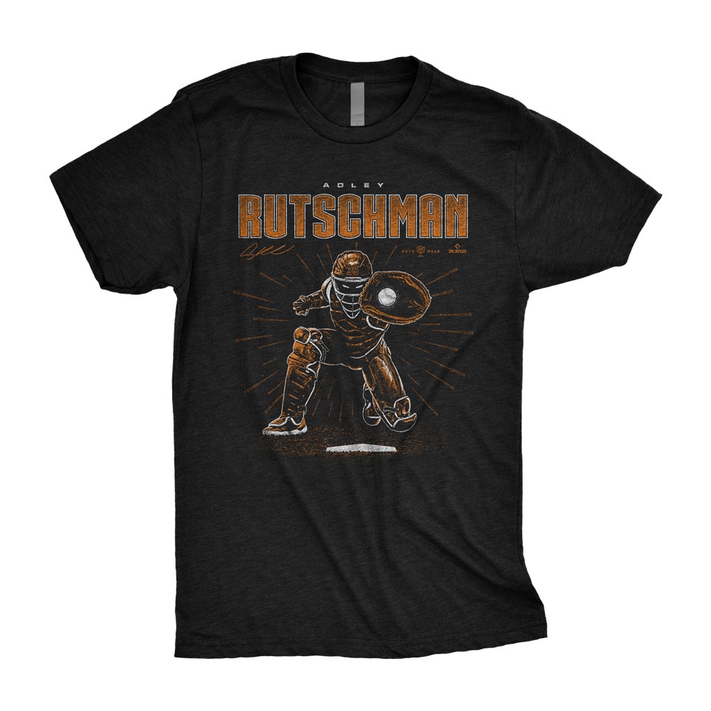 Rutschman Shirt | Adley Rutschman Baltimore Baseball Rotowear M