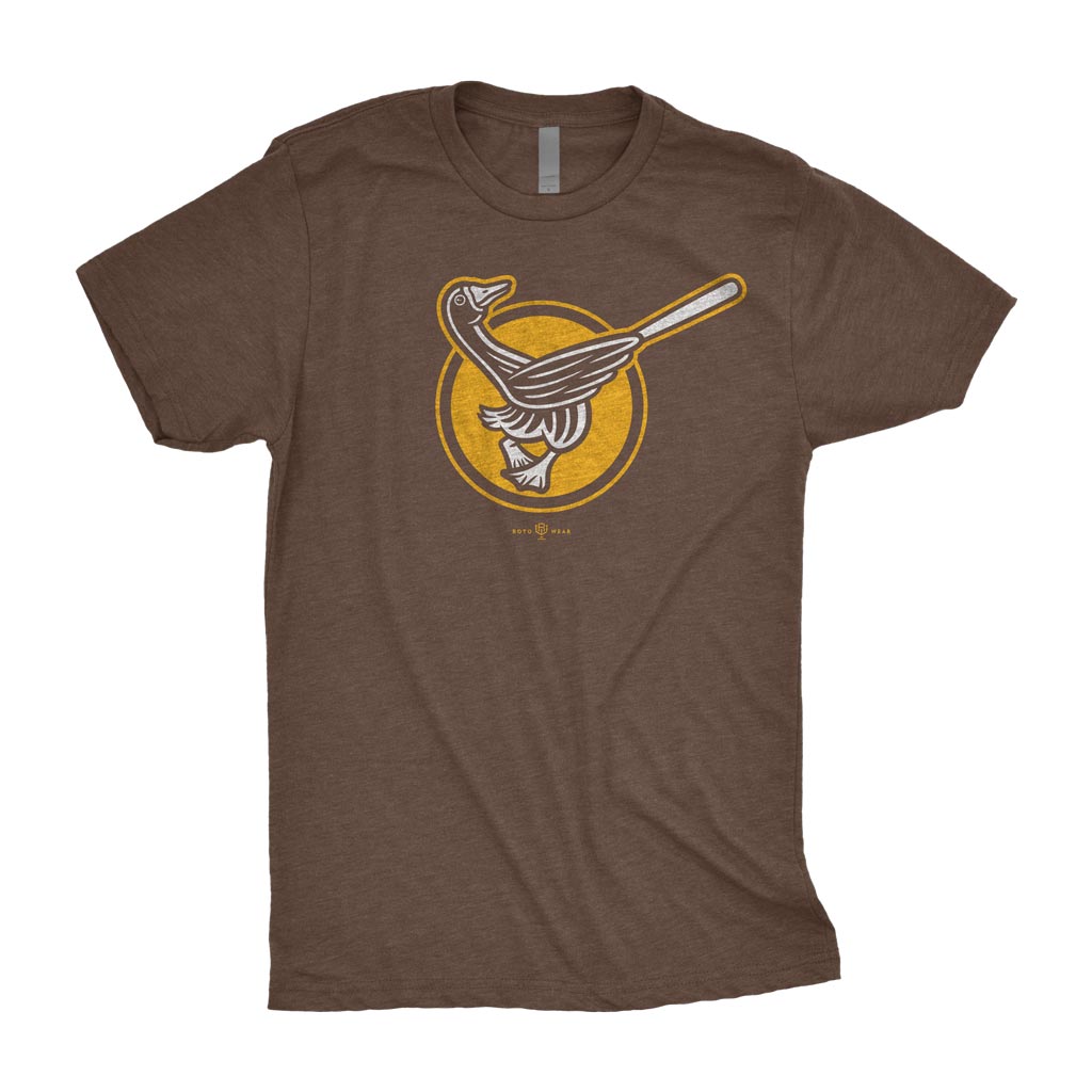 San Diego Goose Shirt | Rally Goose San Diego Baseball RotoWear