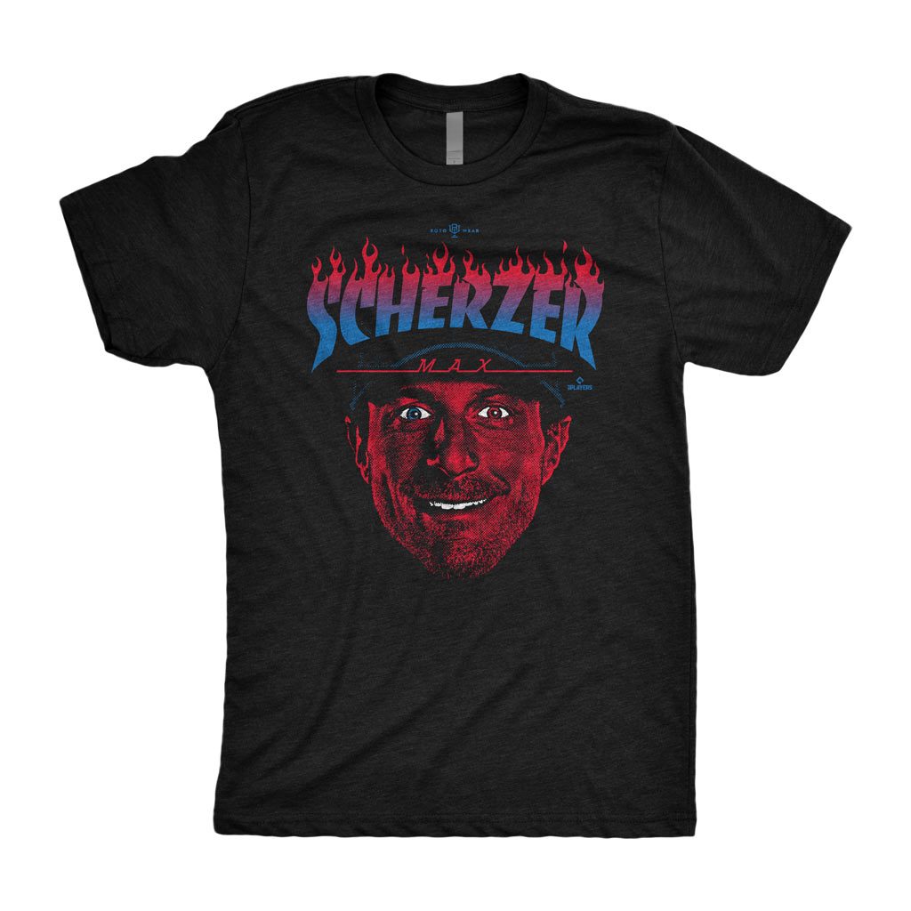 Scherzer Shirt | Los Angeles Baseball Max Scherzer LA RotoWear