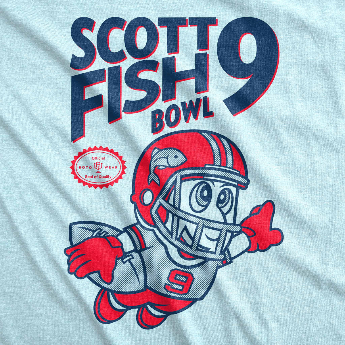 Scott Fish Bowl 9 T-Shirt (Ice Blue)