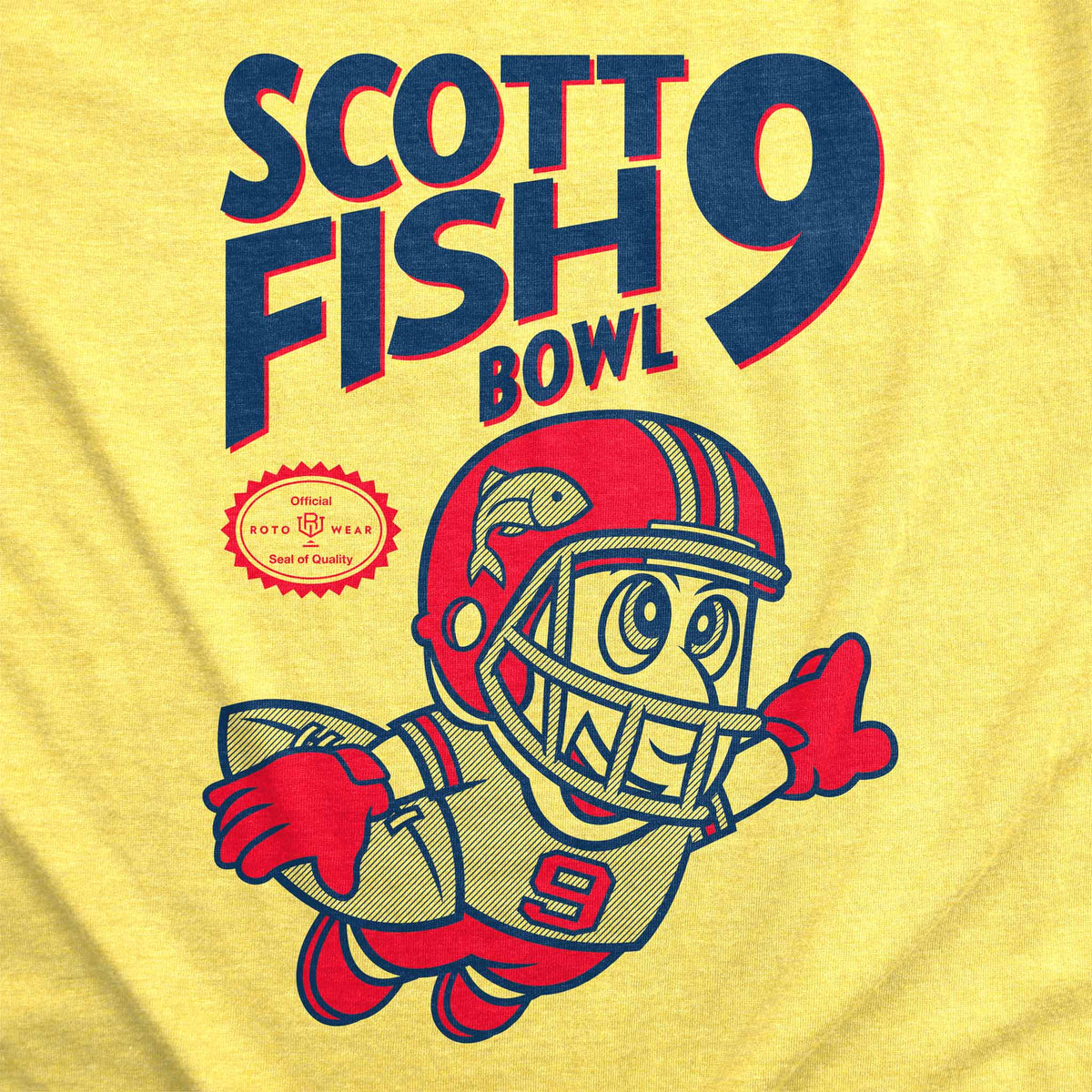Scott Fish Bowl 9 T-Shirt (Yellow)