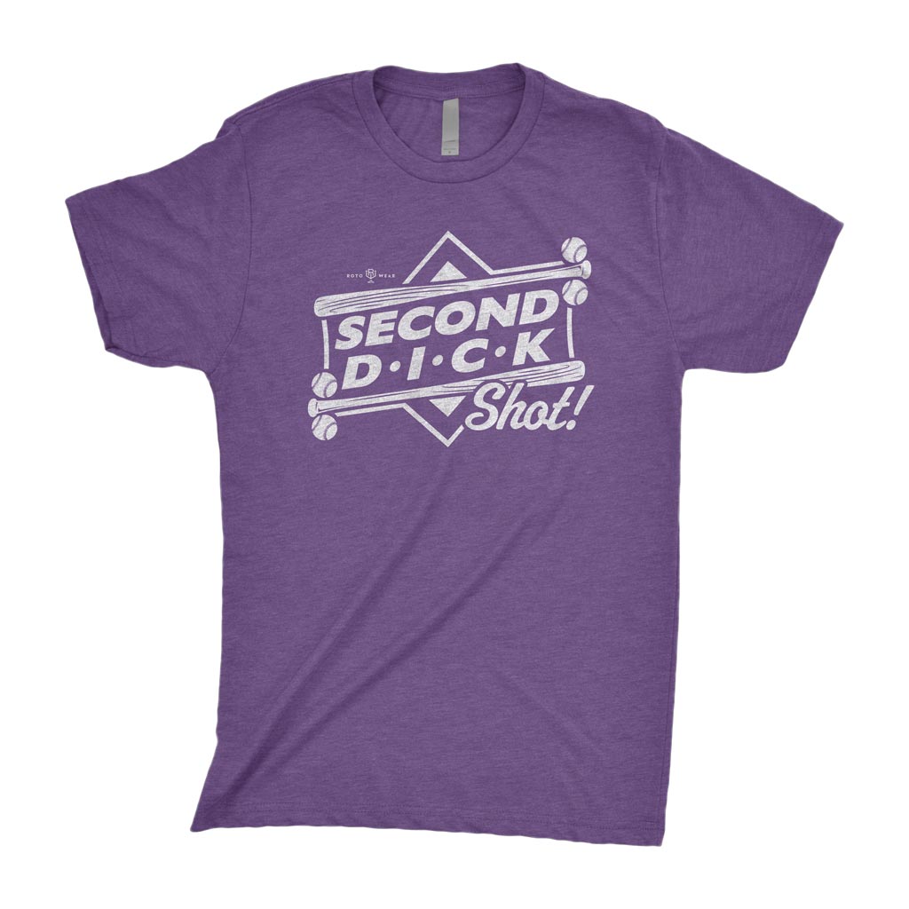 Second Dick Shot Shirt | Colorado Baseball RotoWear Design