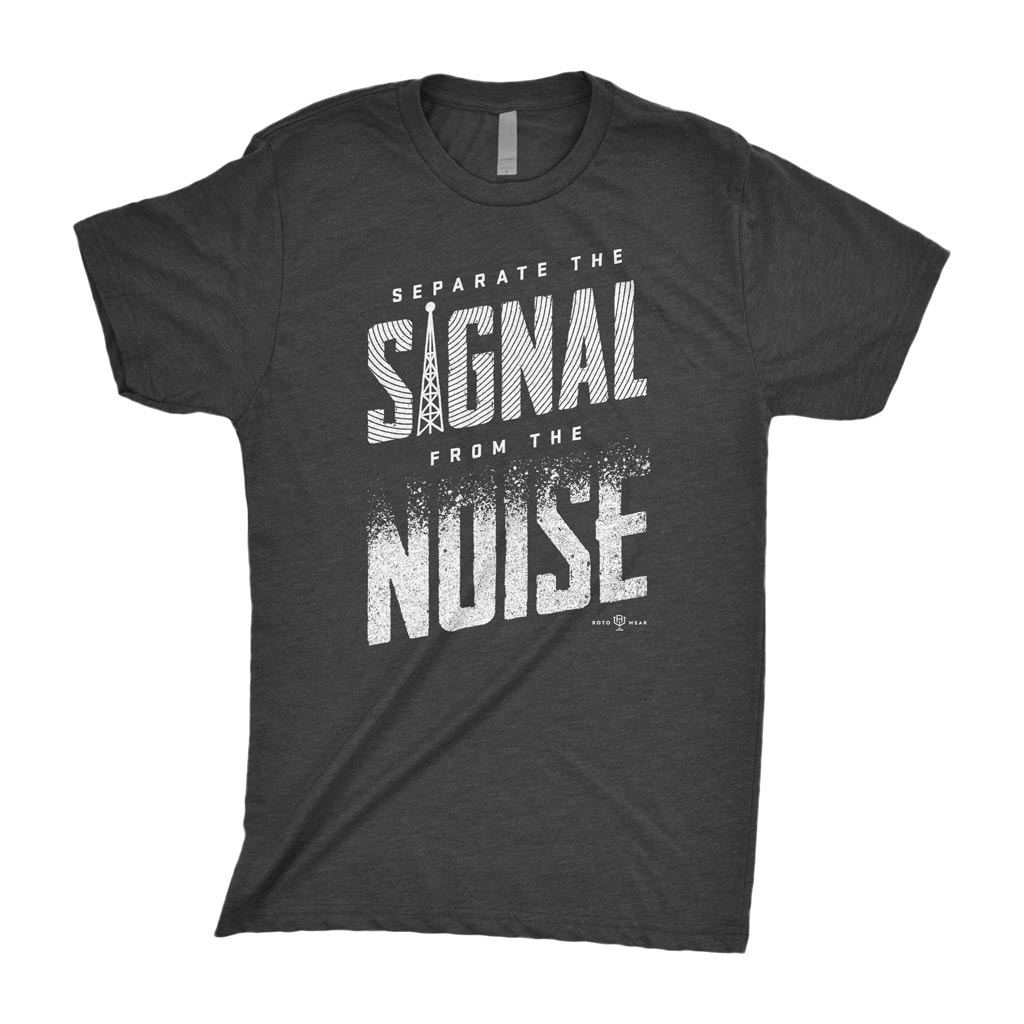 Separate The Signal From The Noise T-Shirt