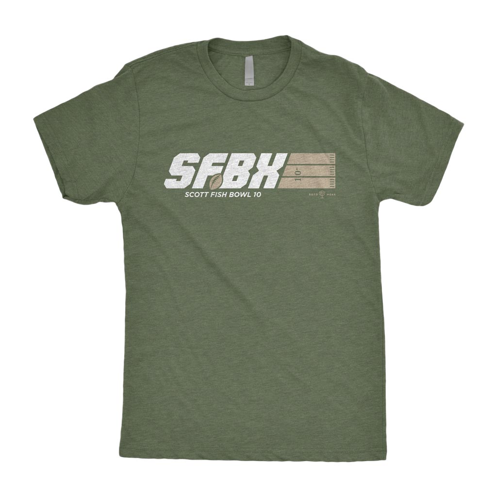 SFBX Fantasy Football Hero Shirt | Scott Fish Bowl x RotoWear Fantasy Football Design