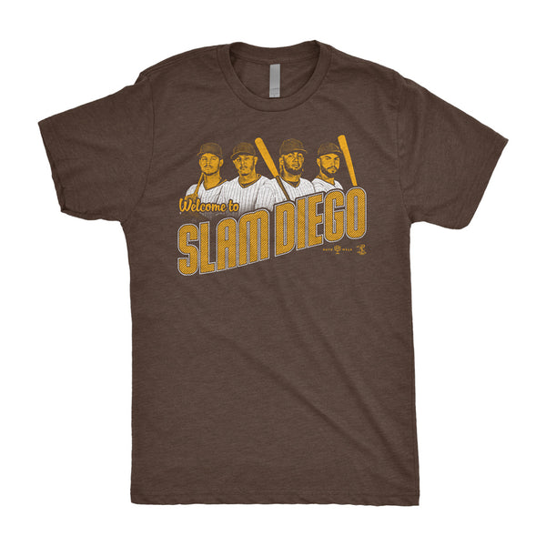 Slam Diego Tee, Acceptably Drawn Baseball