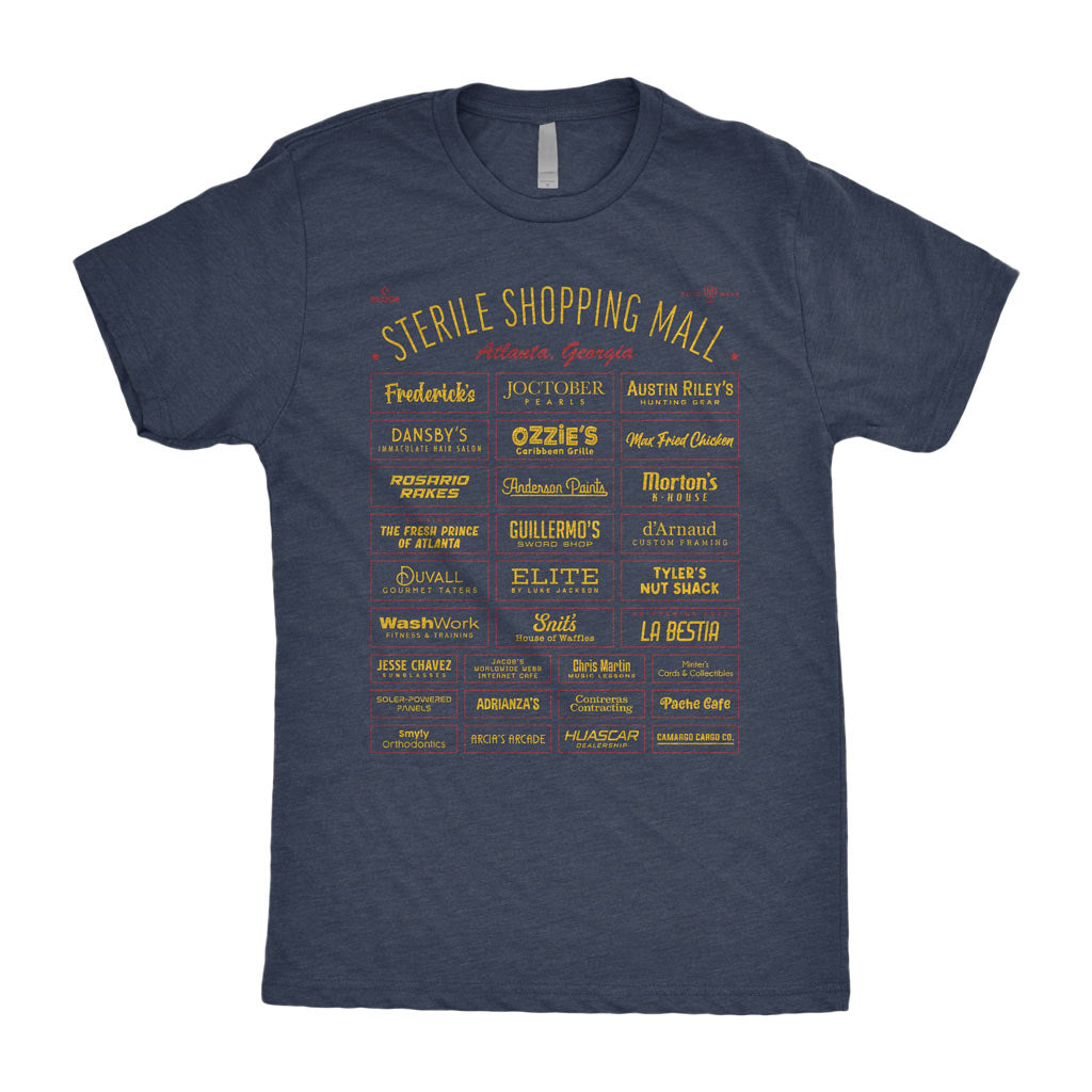 Sterile Shopping Mall Shirt | Atlanta Baseball Freeman Riley Albies Joctober Swanson Rosario Acuna RotoWear