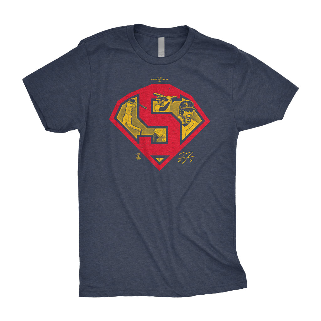 Super Freeman Shirt | Freddie Freeman 5 Atlanta Baseball RotoWear