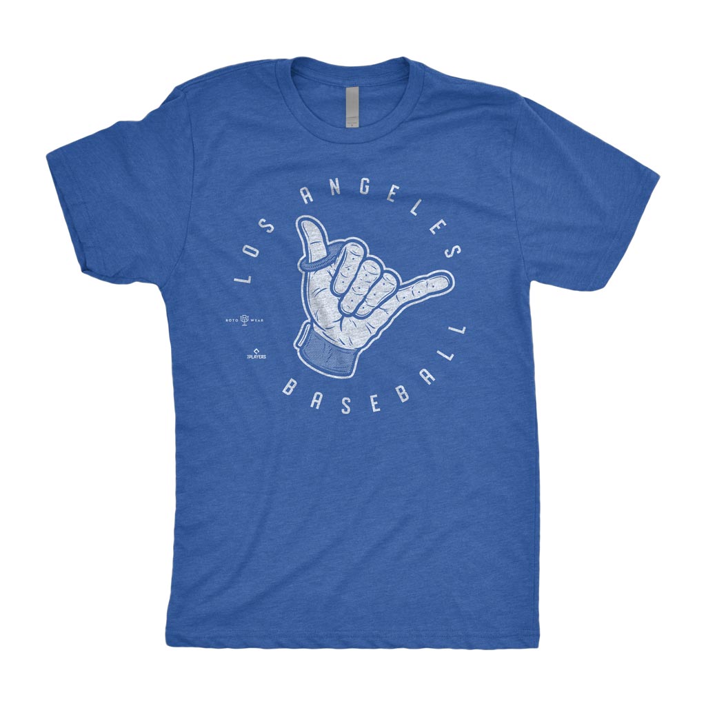 Switch It Up Shirt | Los Angeles Baseball LA Shaka MLBPA RotoWear