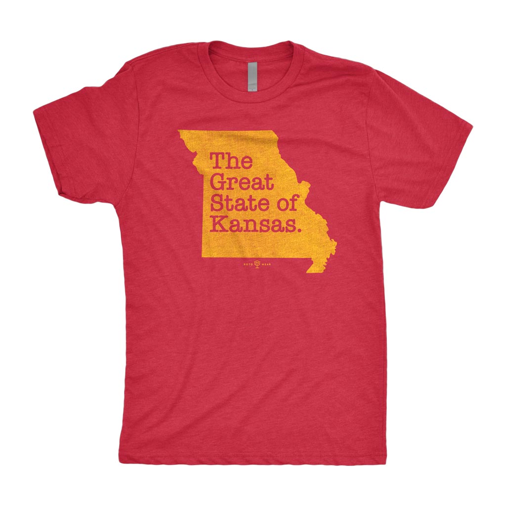 The Great State Of Kansas Shirt | City RotoWear Design