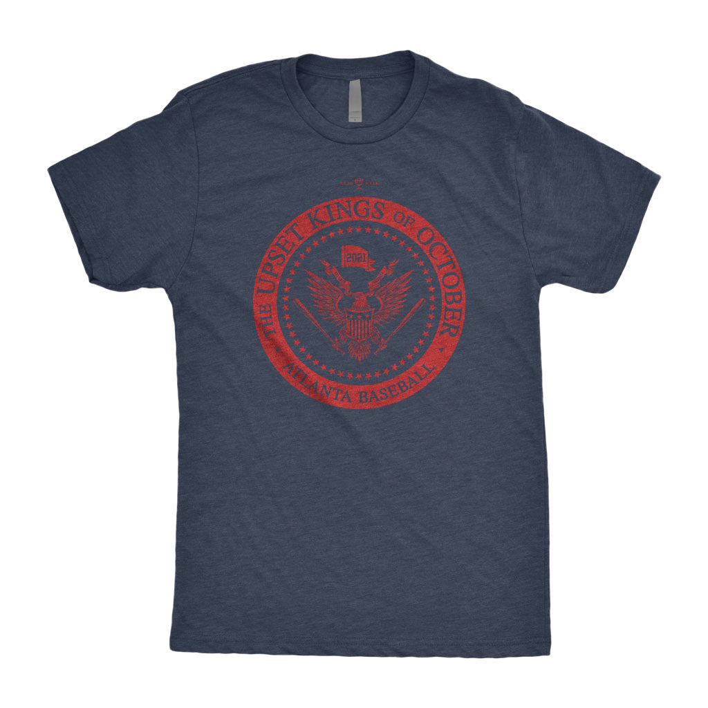 The Upset Kings Of October Shirt | Atlanta Baseball Joe Biden RotoWear Design