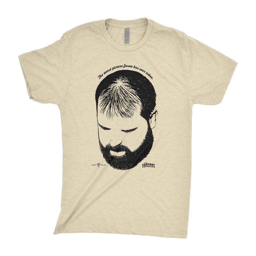 The Worst Picture Jason Has Ever Taken Shirt | The Fantasy Footballers x RotoWear x Jason Moore