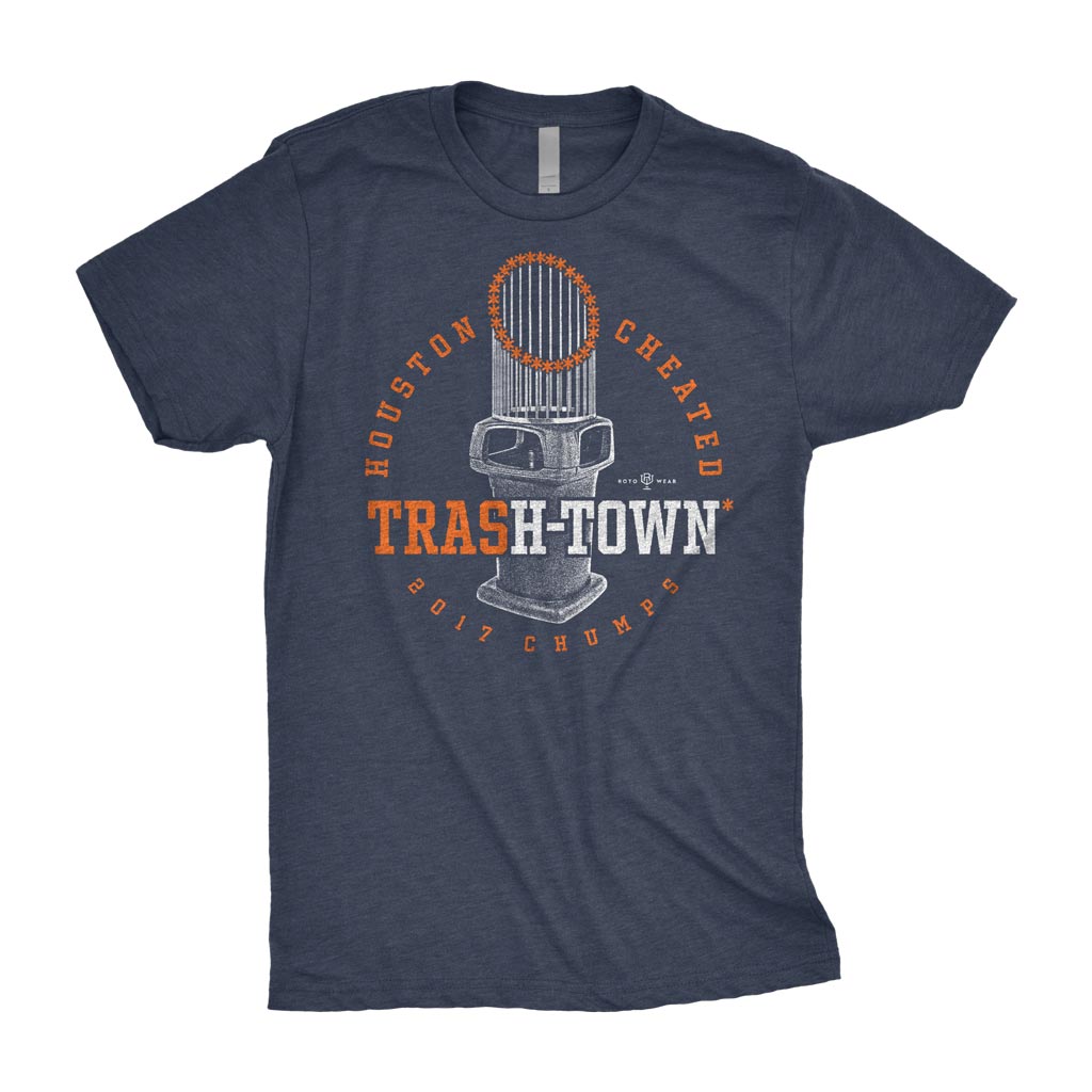 TrasH-Town Shirt | Houston Asterisks H-Town Trashtros Baseball RotoWear Design