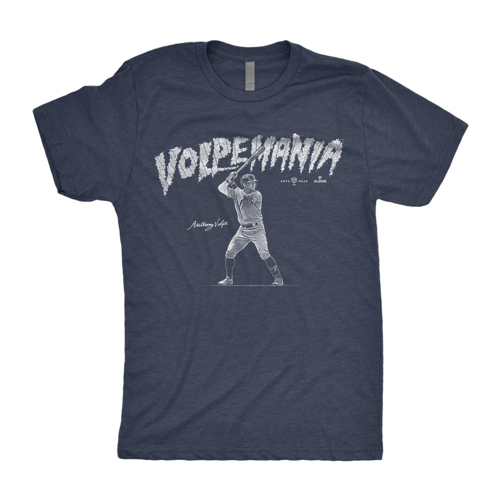 Volpemania Shirt | Anthony Volpe Bronx New York Baseball Yankees MLBPA RotoWear