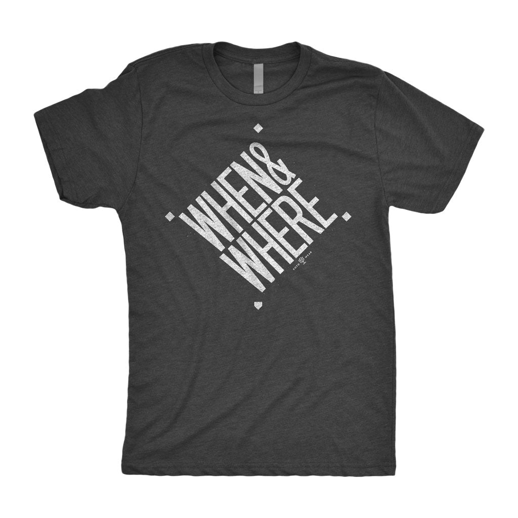 When & Where Shirt | Baseball Original RotoWear Design