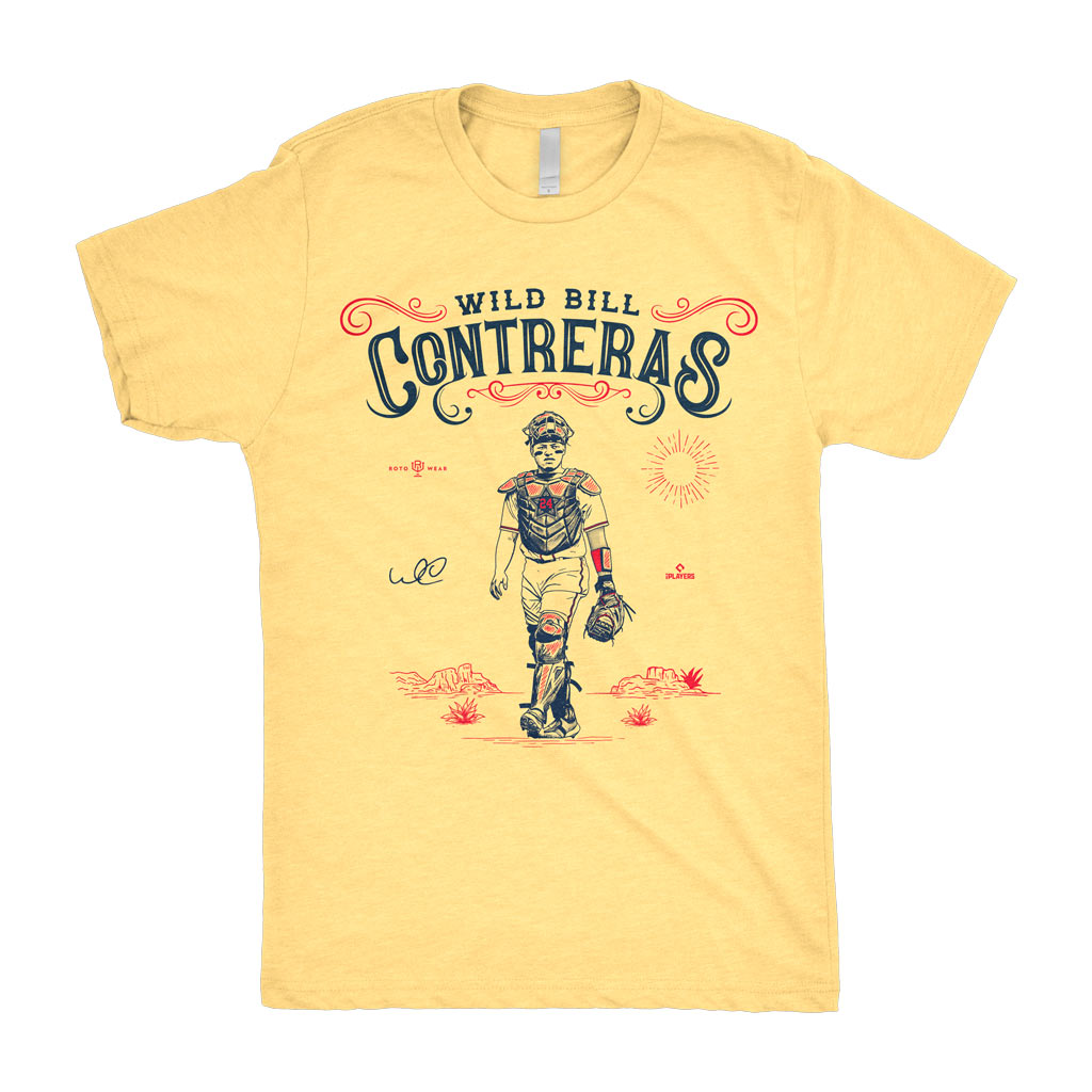 Wild Bill Contreras Shirt | William Contreras Atlanta Baseball MLBPA RotoWear