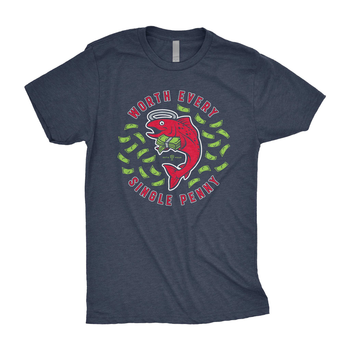 Worth Every Single Penny T-Shirt | Los Angeles Baseball Trout RotoWear