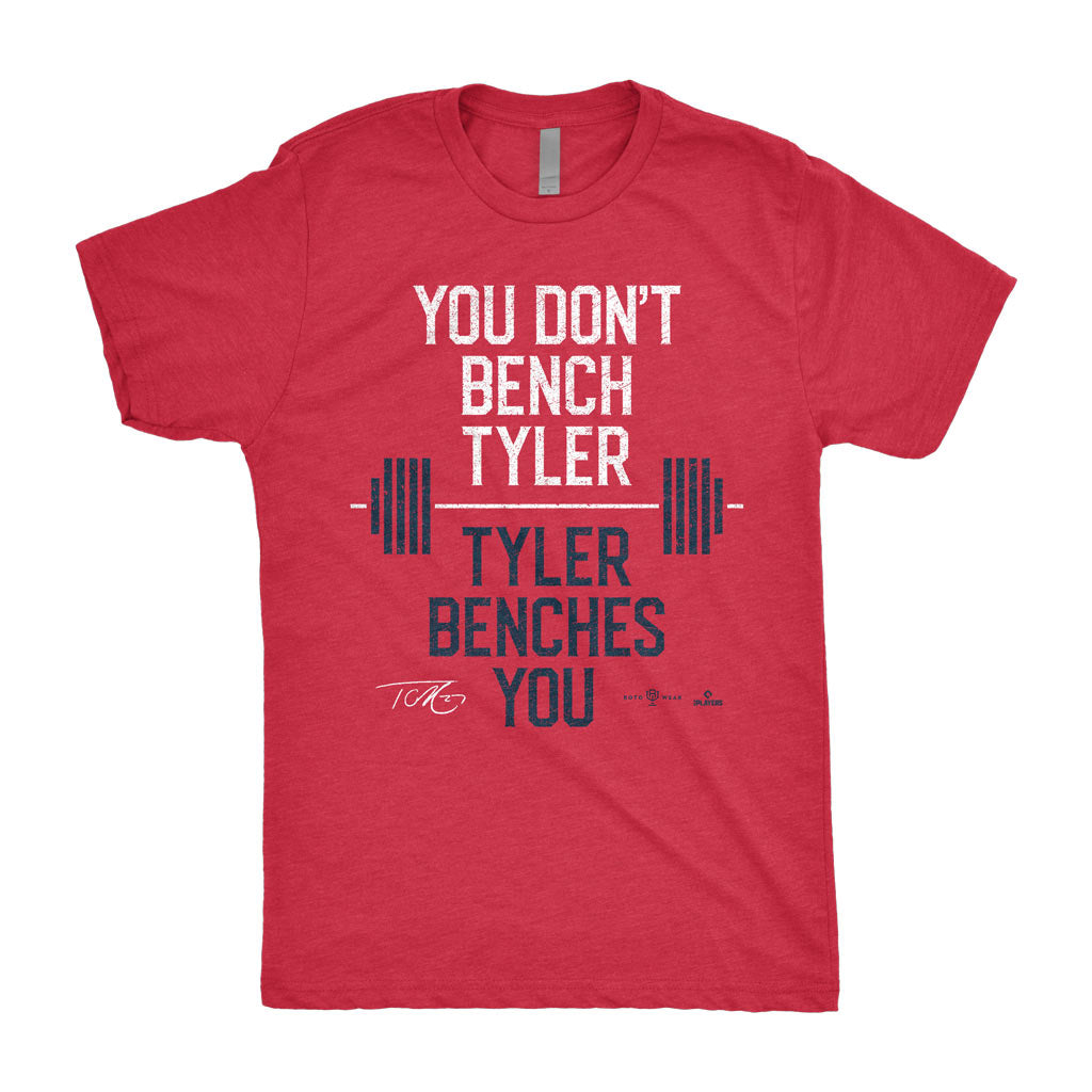 You Don\'t Bench Tyler Shirt | Tyler O\'Neill St. Louis Baseball MLBPA -  RotoWear